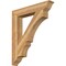 Ekena Millwork Balboa Traditional Rough Sawn Bracket, Western Red Cedar, 6"W x 38"D x 44"H BKT06X38X44BOA01RWR - alternate 1